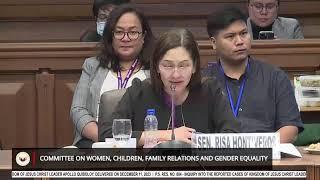 LIVE: Senate hearing on reported cases of Apollo Quiboloy