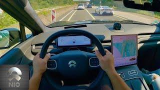 NIO EL8 BIG Luxury SUV | Top Speed | Autobahn | Launch Control