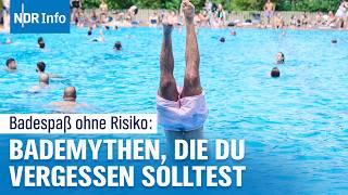 Bade-Mythen im Faktencheck: Diese Mythen kann man vergessen | NDR Info