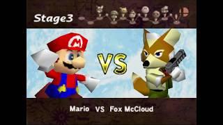 SSB Classic Very Hard Mode - Marioheros VS Fox