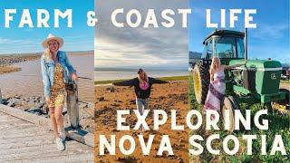 Exploring Nova Scotia // Life on the farm & along the coast!