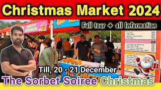 Sunder Nursery Delhi 2024 || The Sorbet Soiree Christmas Market 2024 || Sunder Nursery Christmas