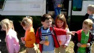 Josh visits a farm on his 5th birthday