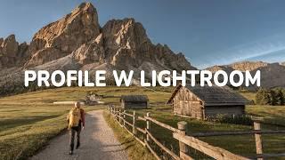 Jak wybór profilu w Adobe Lightroom wpływa na edycję zdjęcia? Podstawy Adobe Lightroom.