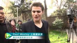 Paul Wesley - Shanghai 2013/3/12 - HD 720P