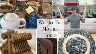 Thrifting For Home Decor Cottage Style On A Budget We Hit The Mother Lode!