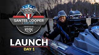 Day One Launch Strike King NPFL Stop 1 from Santee Cooper lakesD