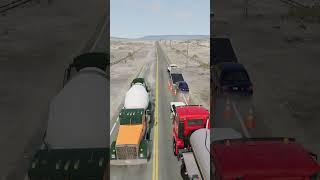 Realistic Highway Car Crash #91 - BeamNG.Drive