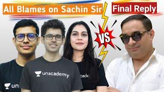 Sachin Kapur Sir final reply on all blames jokes by garima goel anand mani and namo kaul |