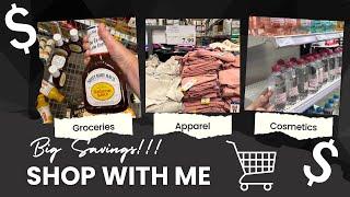 Shop With Me! | Come Shop For Groceries, Apparel, Home Essentials, & Cosmetics! | Big Savings!