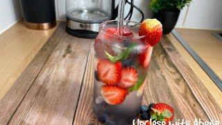 Quick energy detox water| Fruits infused water recipe.#shortsfeed #shortsviral #detoxwater