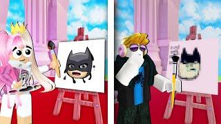 "CHOIWAN TOLONG SAMBUNG LUKISAN EYRA"?? [ Draw & Switch ] ROBLOX MALAYSIA