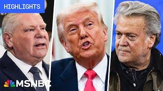 Stocks plunge as recession fears grow: Trump’s First 100 Days - Day 50 | MSNBC Highlights