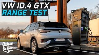 VW ID.4 GTX 77 kWh RANGE TEST