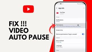 How to Fix Youtube Video Automatic Pause Problem