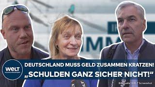 STEUERLAND DEUTSCHLAND: Wo nehmen wir Geld her? Sparen, höhere Steuern, neue Schulden | Ihre Stimme