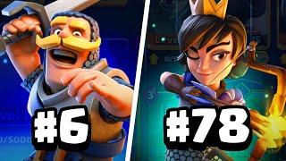 I Ranked EVERY Card in Clash Royale from WORST to BEST