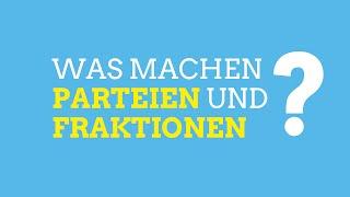 Homeschool: Unterschiede zwischen Partei und Fraktion