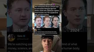 Tech entrepreneur Bryan Johnson says he reversed his biological age from 2018 to 2025