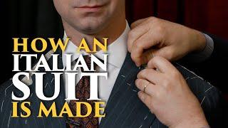 Step-by-Step Process Of Making An Italian Suit | Second Fitting ft. Eric Jensen Sartoria Gallo NYC