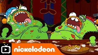 Table Manners Training With Oonski!  | Breadwinners | Nickelodeon UK