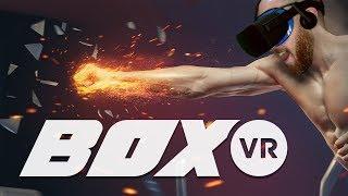 GET RIPPED IN VIRTUAL REALITY!! BoxVR Oculus Rift Mixed Reality Gameplay & Review