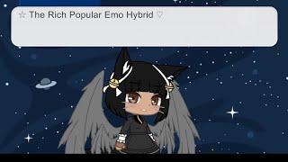  The Rich Popular Emo Hybrid  || Gacha Club || Gcmm