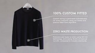 ホールガーメント®横編機により「ZERO WASTE PULLOVER（廃棄ゼロのプルオーバー）」を実現：Son of a Tailor様導入事例