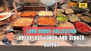 Lara Barut Collection - Breakfast, Lunch and Dinner – the full buffets! - [4K] 