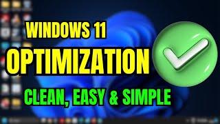 TOP 3 Tips To Boost Windows 11 PC | Best Windows 11 Optimization Settings