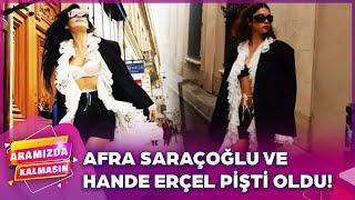 Afra Saraçoğlu'nun Toynak Model Ayakkabısı Olay Oldu | Aramızda Kalmasın ‪@AramizdaTV8‬