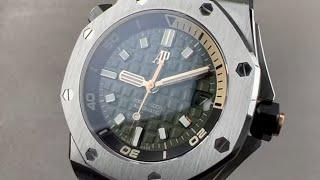 Audemars Piguet Royal Oak Offshore Diver 15720ST.OO.A052CA.01 Audemars Piguet Watch Review