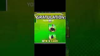 TGR GTK's LUCK vs BAD LUCK #shortsfeed #gtk111 #tondegamer