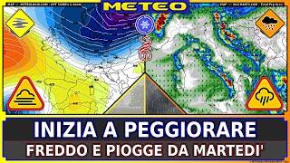 METEO – In Arrivo Freddo e Vento – Previsioni Fino al 19 Novembre