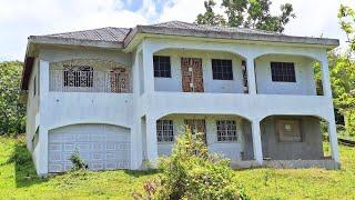 Unfinished 4 Bedroom 3 Bathroom House For Sale At Fernandez Gardens, Boscobel, St Mary, Jamaica