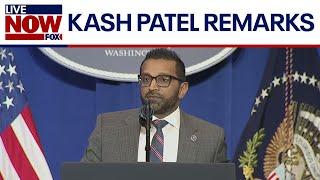 FBI Director Kash Patel speaks at the Justice Department | LiveNOW from FOX