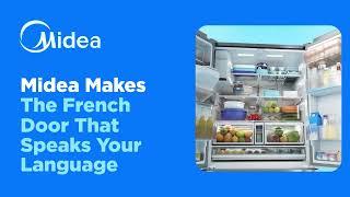 Midea Makes the WOW French Door Fridge