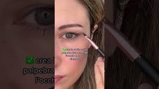 Makeup occhi incappucciati - cosa fare e cosa non fare #hoodedeyemakeup #hoodedeyes #truccoocchi