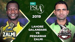 Match 25: Full Match Highlights Lahore Qalandars vs Peshawar Zalmi | HBL PSL 4 | HBL PSL 2019