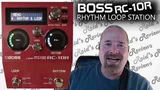 hard to conquer? BOSS RC-10R Rhythm Loop Station DEMO RC10R Looper Guitar Pedal Review Reids Reviews