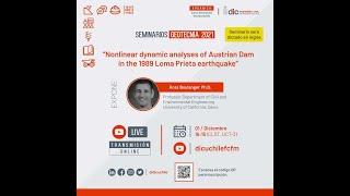 Seminario Ross Boulanger "Nonlinear dynamic analyses of Austrian Dam in the 1989 earthquake"