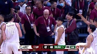 DLSU and UP benches GET SLAPPED WITH TECHNICAL FOULS in 3Q  | UAAP Season 87 Men’s Basketball