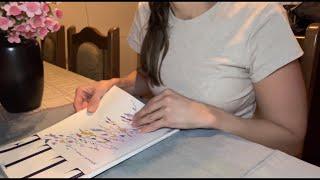 ASMR Page TURNING & Squeezing