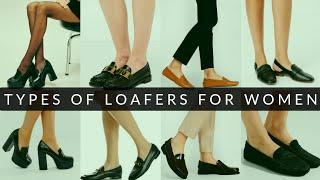 Types of Loafers for Women with Names