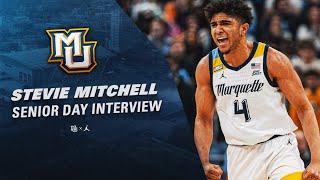 Stevie Mitchell Reflects on Four Years at Marquette | Senior Day Interview