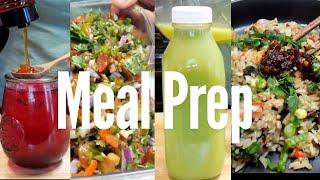 Plantbased meal prep + Preparing for 2025 +Gut health