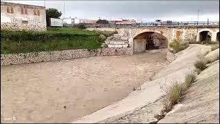 ECCO IL MOMENTO DELL’ARRIVO DELLA PIENA A VALENCIA!!