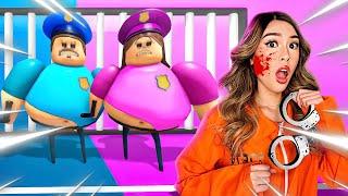 KAT ESCAPES BOYS VS GIRLS BARRY'S PRISON RUN IN ROBLOX (OBBY)