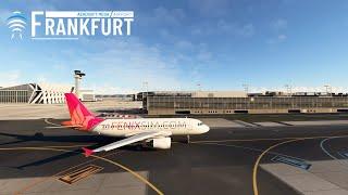 Aerosoft Mega Airport Frankfurt for MSFS: **PREVIEW** Taxiing to Runway 25L