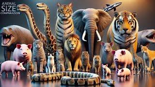 Animal Size Comparison 3D | Real Scale Comparison